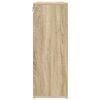 vidaXL Sko Skap Sonoma eik 77,5 x 30 x 83,5 cm Konstruert tre