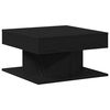 vidaXL Kaffebord Svart Eik 57 x 57 x 30 cm Konstruert tre