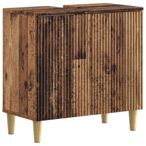 vidaXL Baderomsvaskeskap ARNHEM Gammelt tre 59,5 x 31,5 x 59 cm