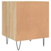 vidaXL Nattbord sonoma eik 40x40x50 cm konstruert tre
