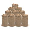 vidaXL Juteposer 10 stk 65x135 cm 100 % jute 340 gsm