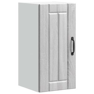 vidaXL Kj&oslash;kken veggskap Lucca gr&aring; sonoma konstruert tre