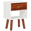 vidaXL Nattbord heltre akasie 40x30x57 cm