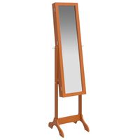 vidaXL Frittstående speil 34x37x146 cm