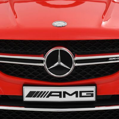 vidaXL Elektrisk barnebil Mercedes Benz GLE63S plast rød