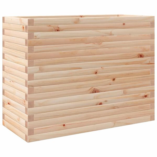 vidaXL Plantekasse 90x40x68,5 cm heltre furu