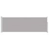 vidaXL Uttrekkbar sidemarkise 100x300 cm gr&aring;