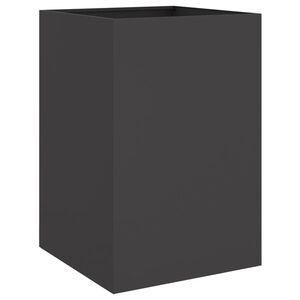 vidaXL Plantekasse svart 52x48x75 cm st&aring;l