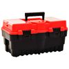 vidaXL Verkt&oslash;ykasse plast 462x256x242 mm r&oslash;d