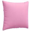 vidaXL Sofaputer 2 pcs Rosa 45 x 45 cm stoff