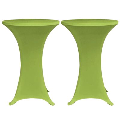 vidaXL Elastisk bordduk 4 stk 60 cm grønn