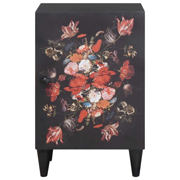 vidaXL Baderomsskap Flerfarget 38 x 33,5 x 58 cm Massiv mango tre