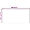 vidaXL Faux Skinnmatte Tafalla Rosa 100 x 200 cm Polyester