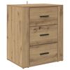 vidaXL Nattbordskap Artisan Eik 35 x 50 x 60 cm Konstruert tre