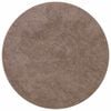 vidaXL Anti-sklisikker Shaggy Teppe Brun 90 x 90 cm PP