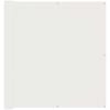 vidaXL Balkong Skjerm Hvit 110 x 800 cm Oxford Stoff
