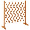vidaXL Espaliergjerde oransje 120x90 cm heltre gran
