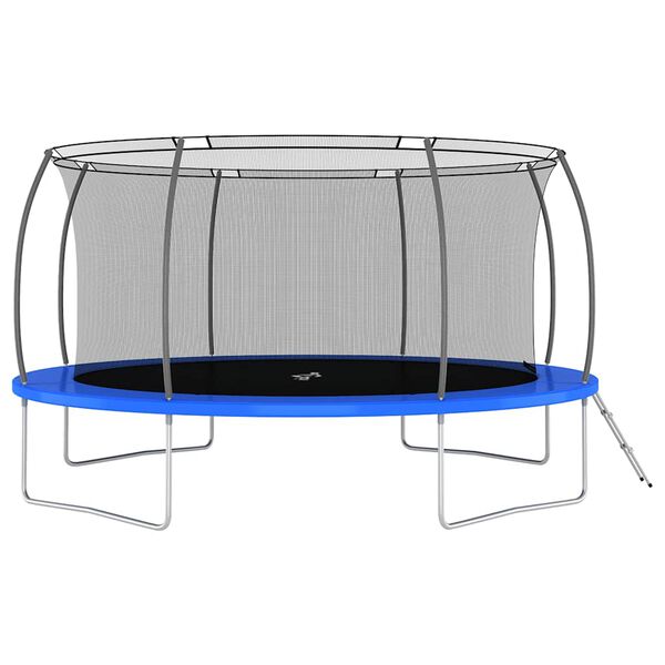 vidaXL Trampolinesett rund 460x80 cm 150 kg