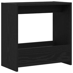 vidaXL Sidetabell Svart Eik 50 x 26 x 50 cm Konstruert tre