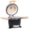 Kamado BBQ grill og r&oslash;ykemaskin keramisk 33 cm
