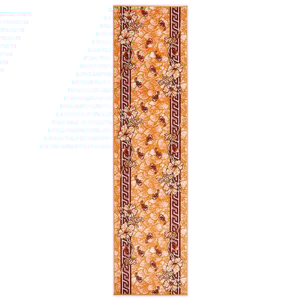 vidaXL Gulvteppe BFC terrakotta 100x500 cm