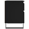 vidaXL Nattbord 2 stk svart 40x35x50 cm konstruert tre