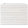 vidaXL Plantekasse hvit 60x60x45,5 cm heltre furu