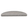 vidaXL Selvklebende trappematter sisal 15 stk 65x21x4 cm platina