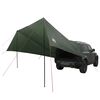vidaXL Bilmarkise Army gr&oslash;nn 500 x 515 x 215 cm Polyester og st&aring;l