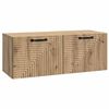 vidaXL Vegghengt TV skap 78,5 x 31 x 30 cm Artisan eik Konstruert tre