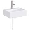 vidaXL Vaskeservant for bad Krom 39 x 30,5 x 12,5 cm Metall