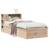 vidaXL Sengeramme uten madrass 90x190 cm heltre furu