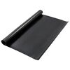 vidaXL Gulv Matte Svart 1,2 x 2 m Gummi