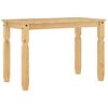 vidaXL Spisebord Corona 112x60x75 cm heltre furu
