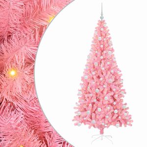 vidaXL Juletre Rosa 180 cm PVC