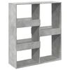 vidaXL Romdeler betonggr&aring; 100x33x115 cm konstruert tre