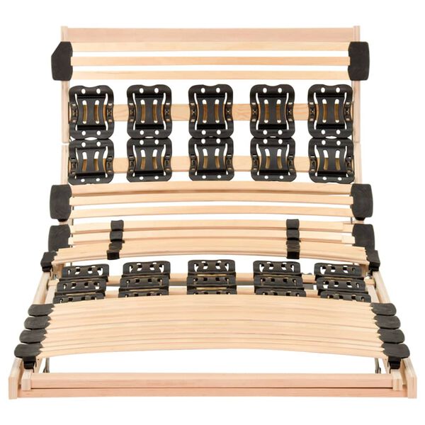 vidaXL Sengebunn med motor justerbar hode- og fotdel 90x200 cm