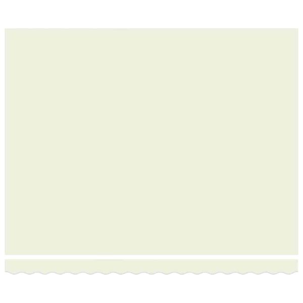 vidaXL Innvendbar Markise Krem 400 &times; 300 cm Polyester og Metall