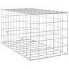 vidaXL Gabion med 3,5 mm tr&aring;d og 10x10 cm nett 50x100x50 cm
