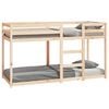 vidaXL K&oslash;yeseng 75x190 cm heltre furu