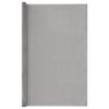 vidaXL Maskeskjerm 120 x 500 cm 120 Mesh Rustfritt st&aring;l 201 S&oslash;lv