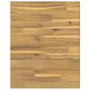 vidaXL Rektangul&aelig;r Bordplate 30 x 30 x 3,2 cm Torget Solid akasietre