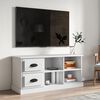 vidaXL TV-benk svart 102x35,5x47,5 cm konstruert tre
