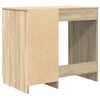 vidaXL Skrivebord sonoma eik 86x49x76 cm konstruert tre