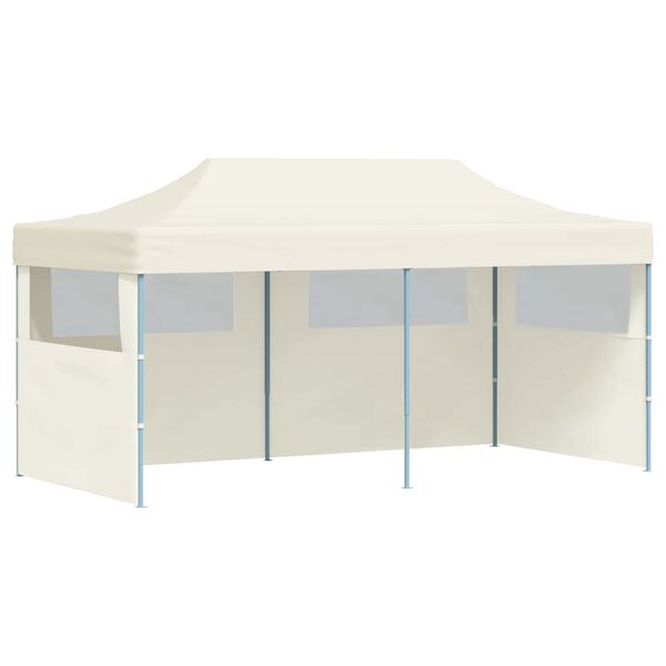 vidaXL Partytelt Krem 291 x 580 x 315 cm Oxford Stoff