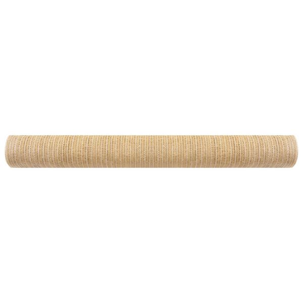 vidaXL Skjermnett beige 1x50 m HDPE 75 g/m&sup2;