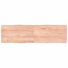 vidaXL Bordplate lysebrun 180x50x(2-6)cm behandlet heltre naturlig