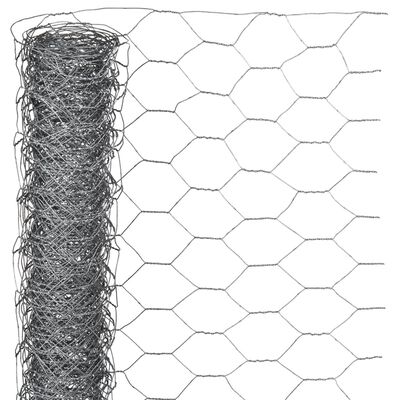 Nature Gjerdenetting sekskantet 1x10 m 25 mm galvanisert stål