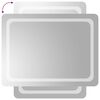 vidaXL Baderomsspeil med LED 60x80 cm
