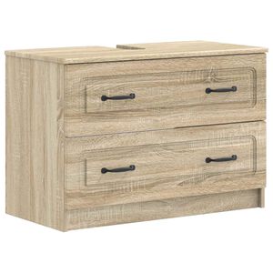 vidaXL Baderomsvaskeskap UTRECHT Sonoma eik 82 x 41 x 56 cm